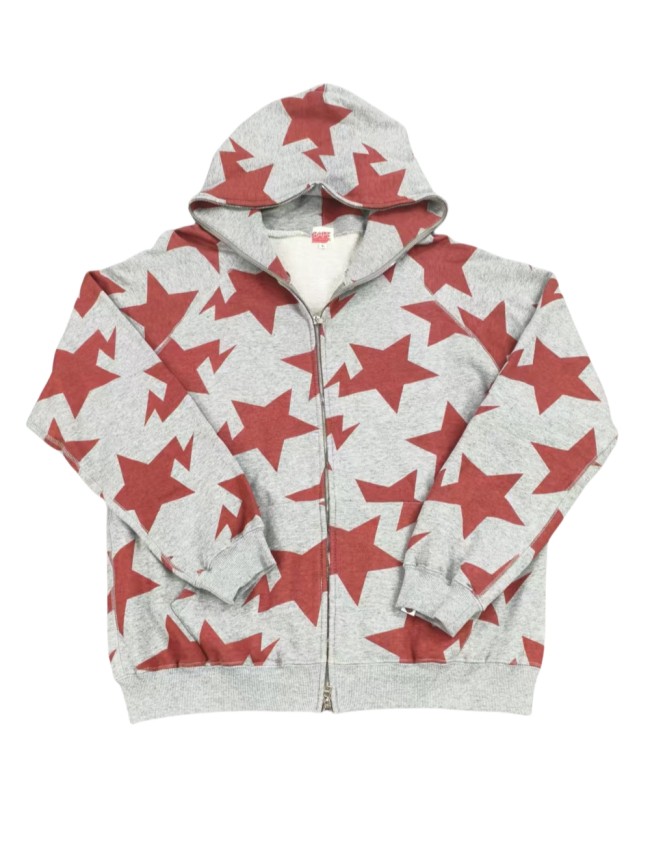 [buy more save more] 28097422 Printed Zippert Hoodie