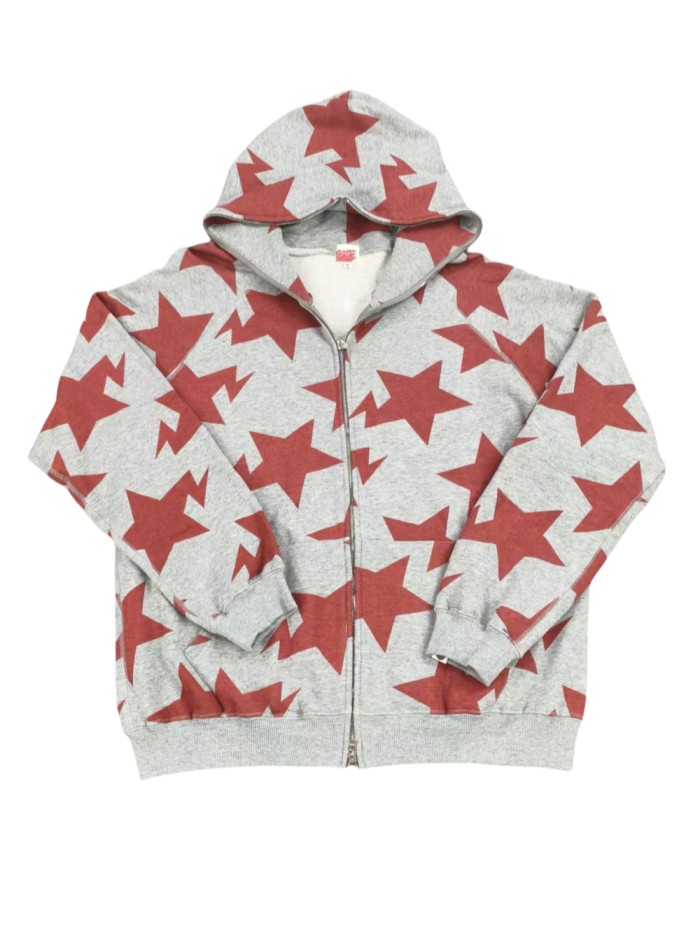[buy more save more] 28097422 Printed Zippert Hoodie