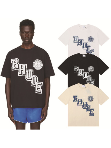 28097401 Letter Print Tee 3 colors