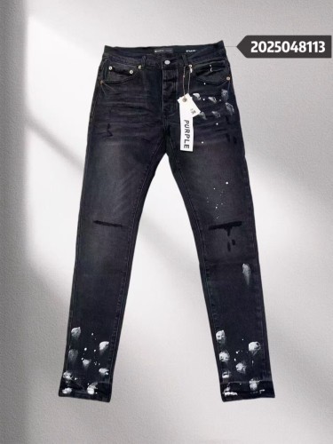 1:1 quality version 28113847 Splash Ink Print Jeans