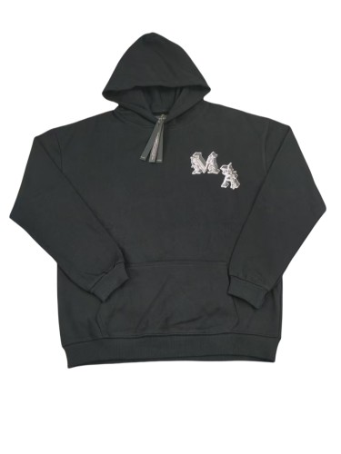 [buy more save more] 28120686 Chest MA Letter Print Hoodie