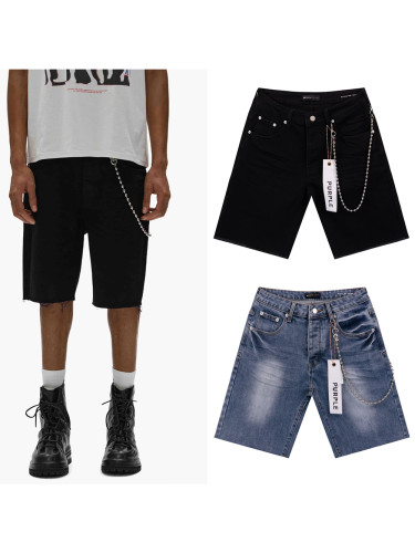 [buy more save more]28136485 Basic Denim Shorts 2 colors【With decorative chain】