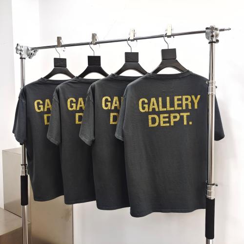 1:1 quality version 28143119 Haunted House Letter Print Washed Version Tee