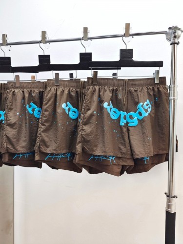 1:1 quality version 28165990 Blue Letter Print Shorts