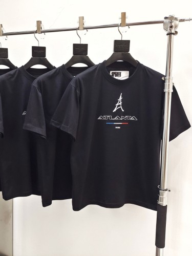 1:1 quality version 28165997 Paris Tower Letter Embroidered Tee