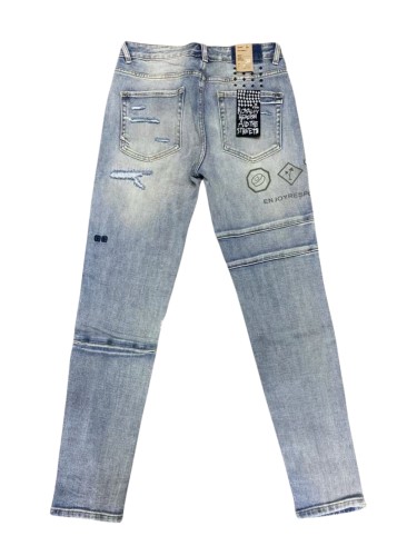 1:1 quality version 28179758 Icon Printed Ripped Jeans