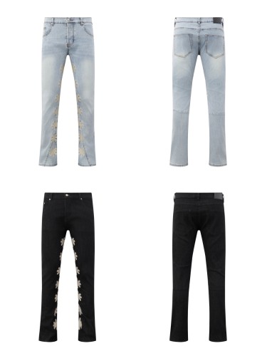 28179682 Embroidered Logo Jeans