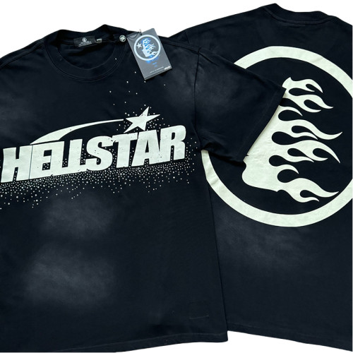 28179728 Hot Drill Logo Printed Washed Version Tee 3 colors
