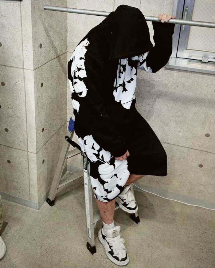 1:1 quality version 28180463 Big Kapok Printed Hoodie & Shorts Set 3 colors