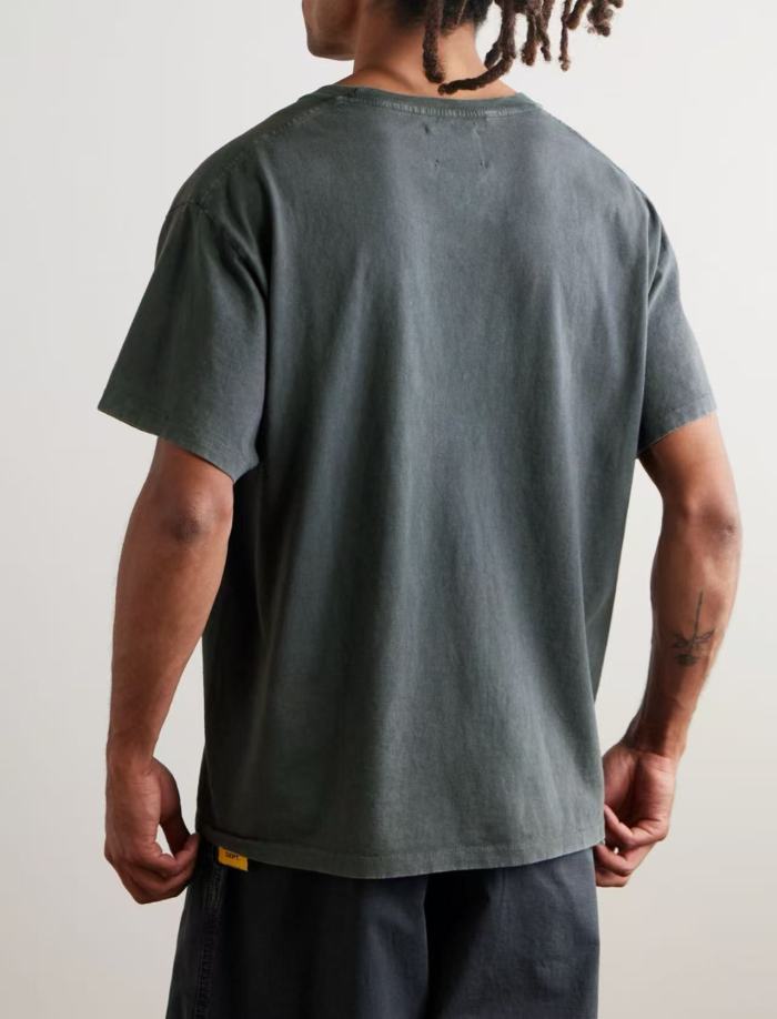 [Big & Tall for weights up to 260 lbs]1:1 quality version 28180459 Colored ink bucket printed washed Tee
