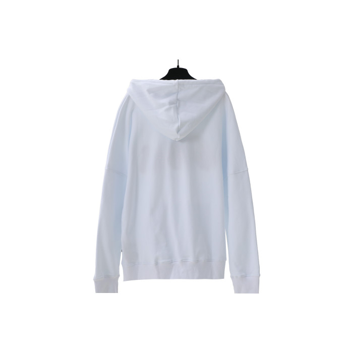 28181389 Flocked Pattern Hoodie 2 colors