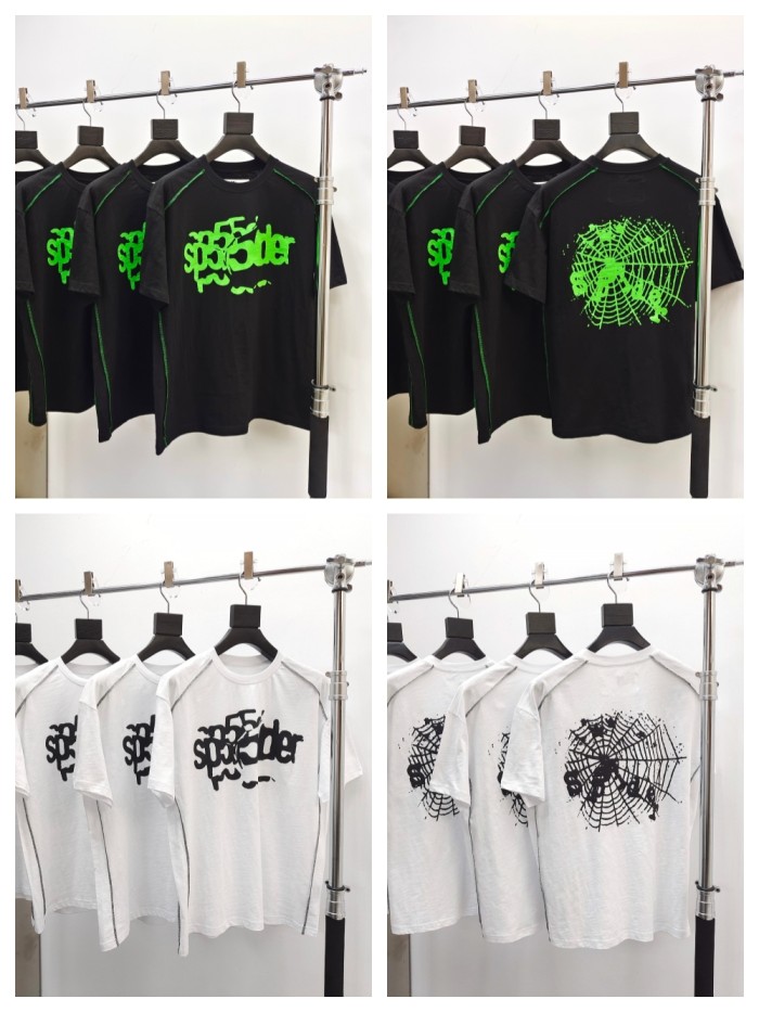 1:1 quality version 28086783 Green Letter Print Tee
