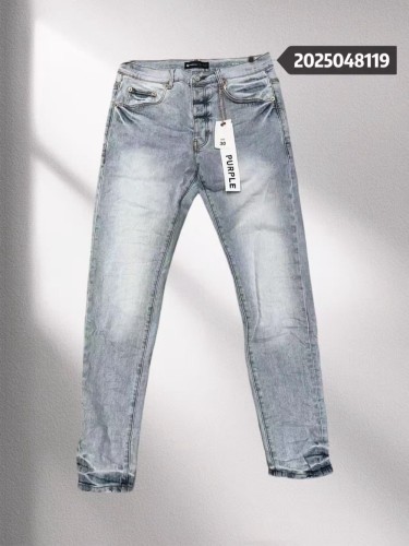 1:1 quality version 28183049 Rubbed White Distressed Jeans