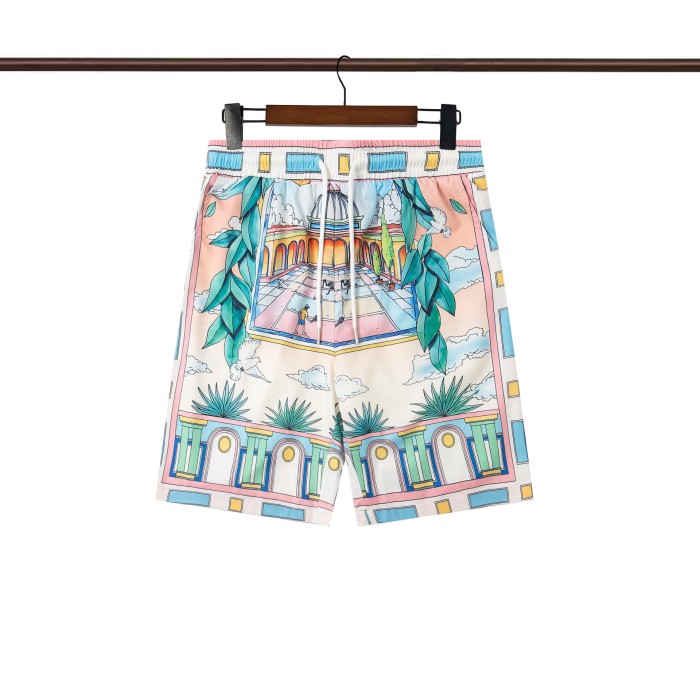 28185549 Playing Tennis Printed Polo shirt & shorts set
