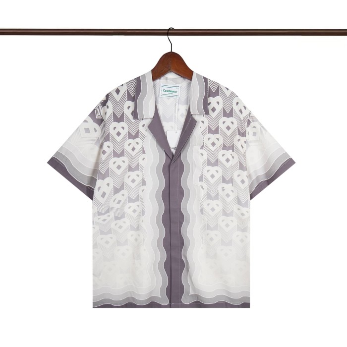 28185555 Gradient Wave Polo shirt & shorts set