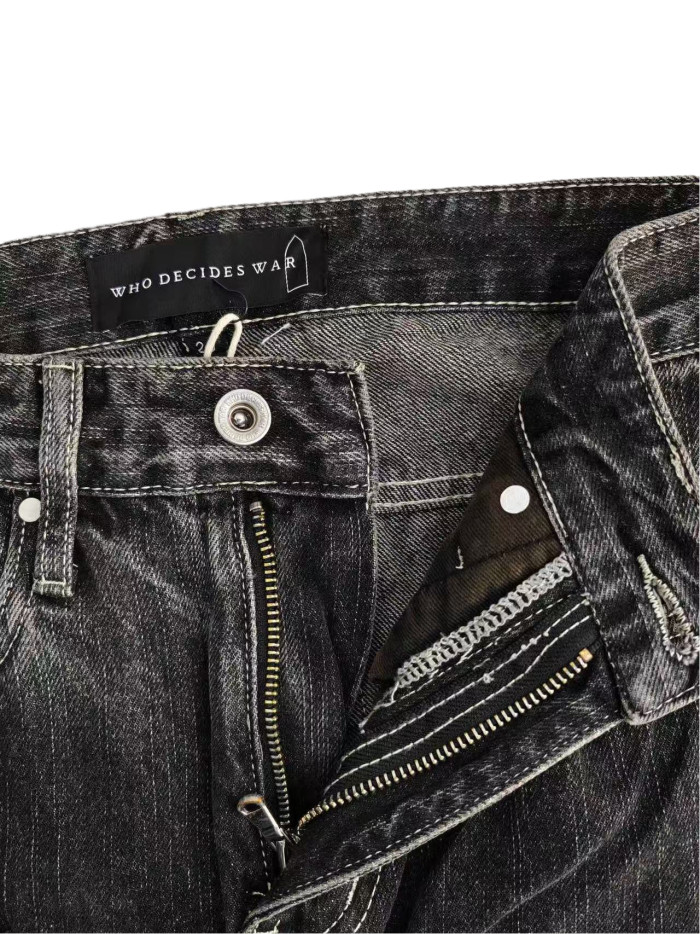1:1 quality version 28194003 Embroidered Jeans