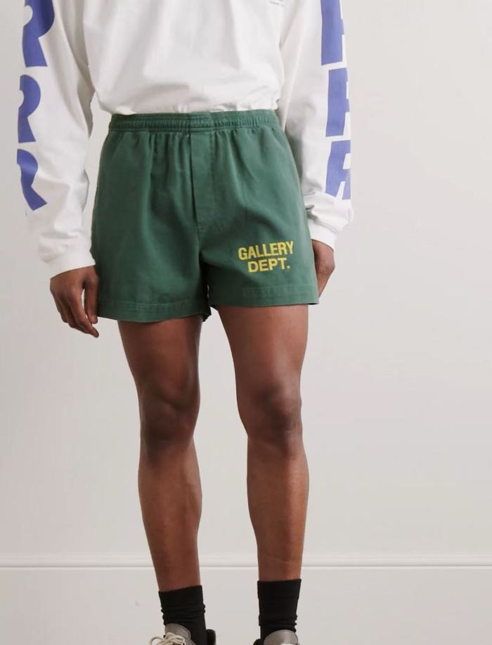[Big & Tall for weights up to 260 lbs]1:1 quality version 28194027 Letter Print Shorts 2 colors