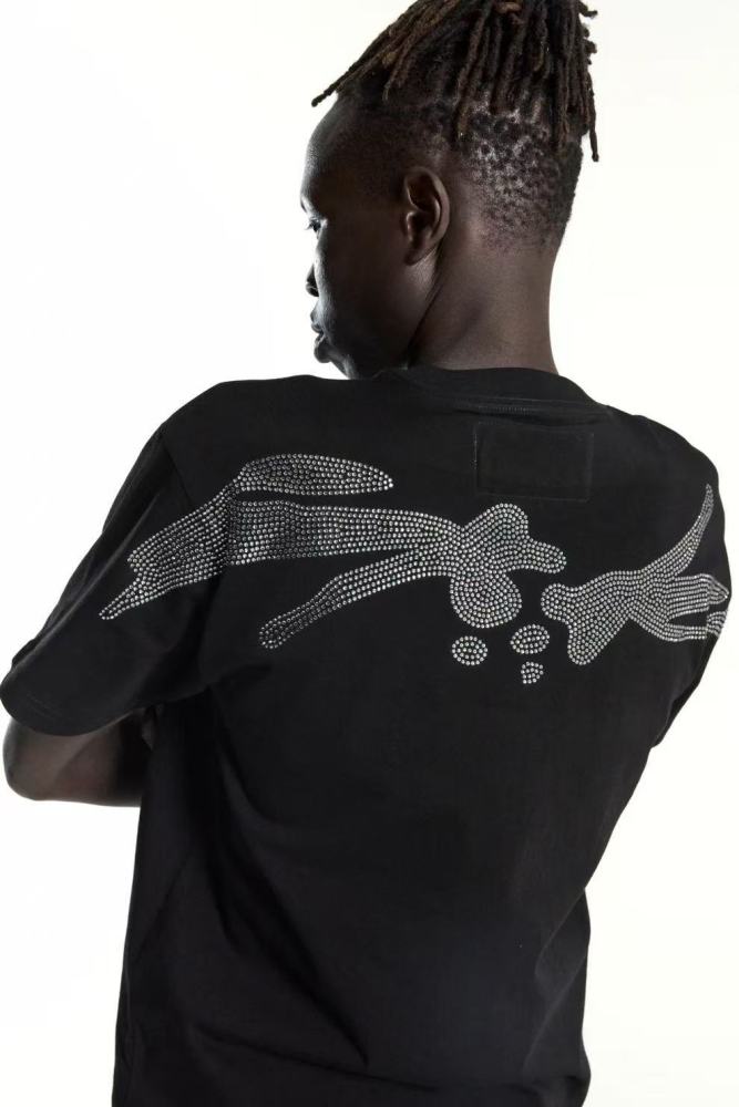 1:1 quality version 28195419 Rhinestone Spider Tee