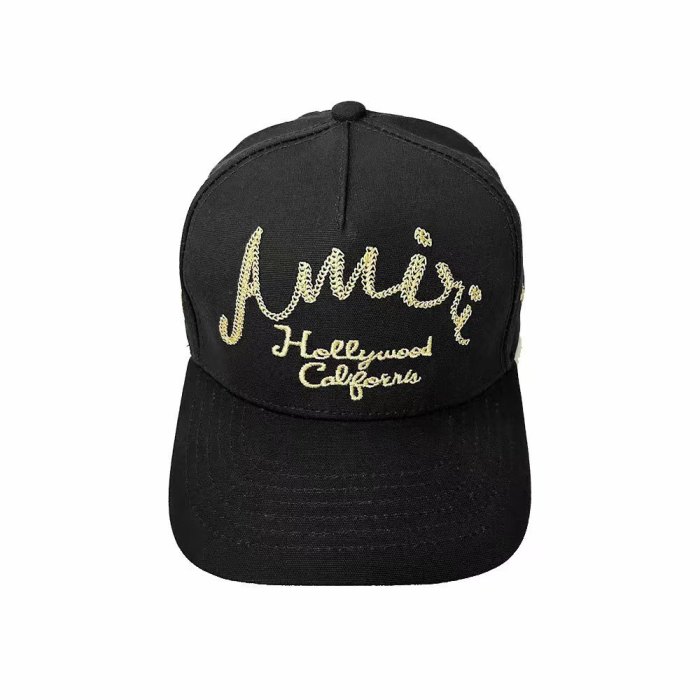 28195465 Golden Embroidered Duckbill Cap 2 colors