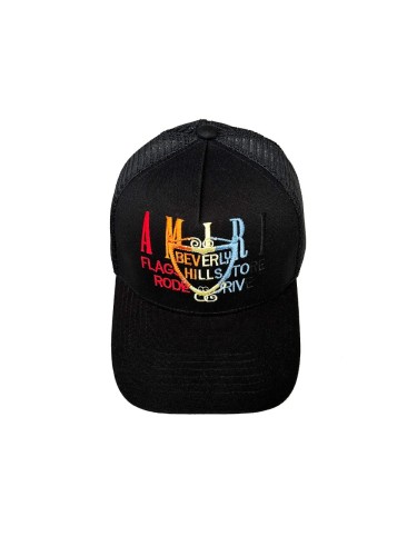 28195458 Colorful Embroidery Mesh Cap