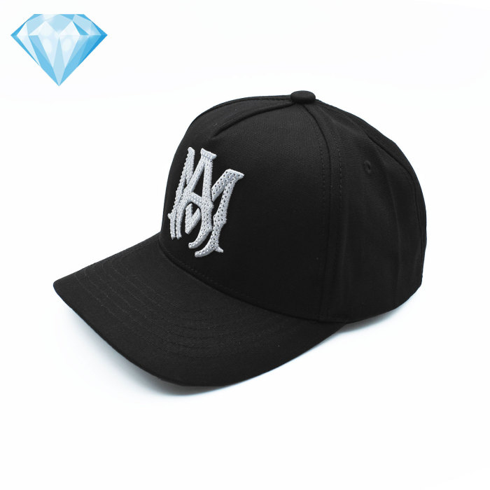 28195493 Hot Drill Embroidery Logo Duckbill Cap 4 colors