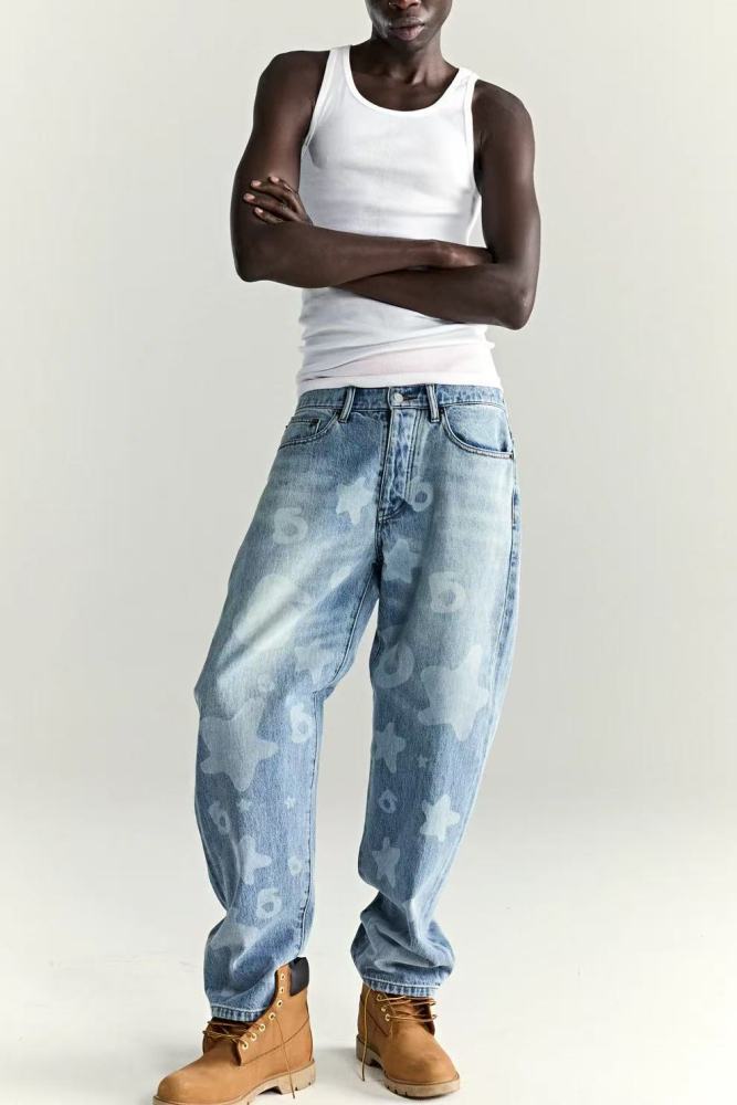 1:1 quality version 28195415 Dark Logo Jeans