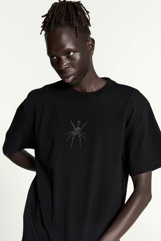 1:1 quality version 28195419 Rhinestone Spider Tee