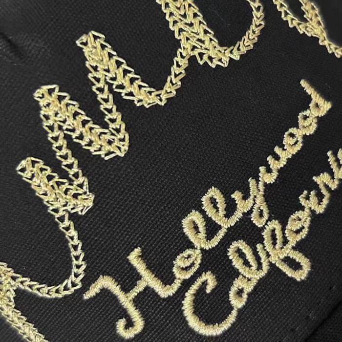 28195465 Golden Embroidered Duckbill Cap 2 colors