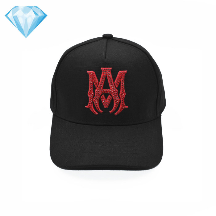 28195493 Hot Drill Embroidery Logo Duckbill Cap 4 colors