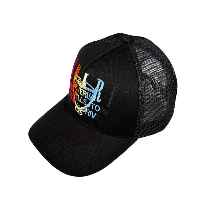 28195458 Colorful Embroidery Mesh Cap