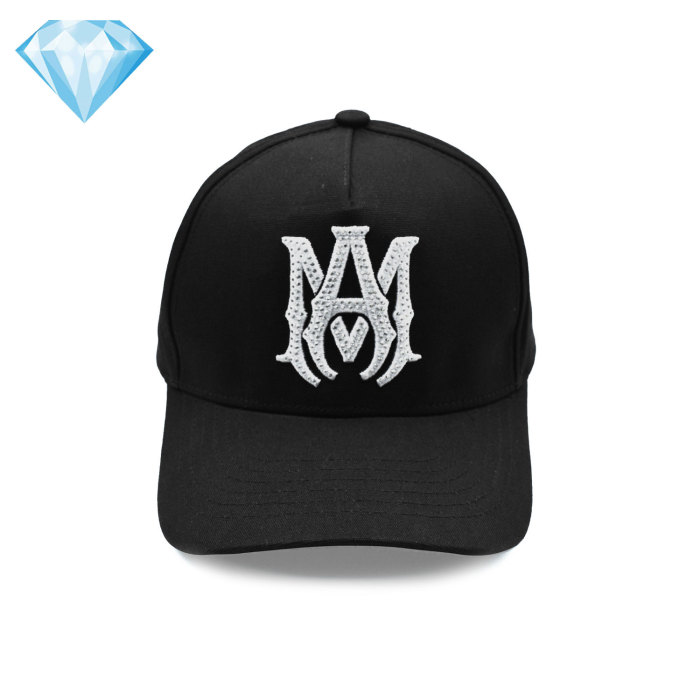28195493 Hot Drill Embroidery Logo Duckbill Cap 4 colors