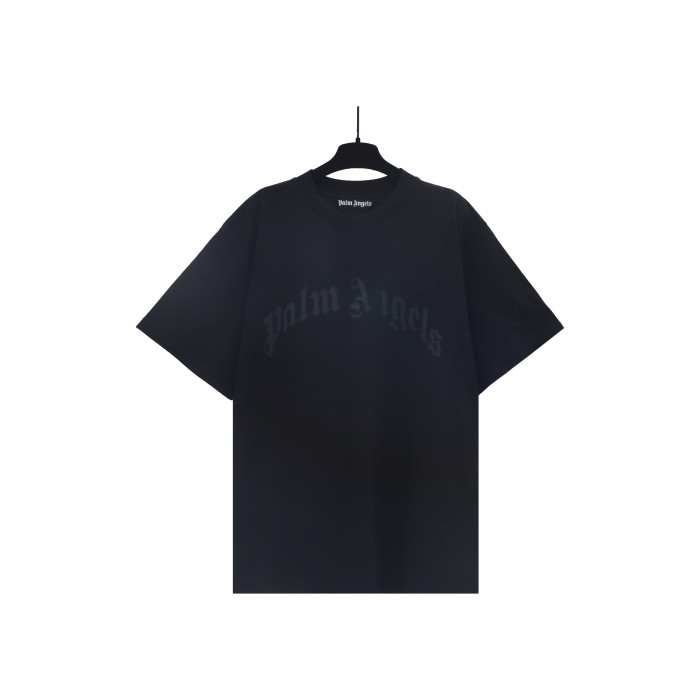 28196925 Gray Logo Print Tee