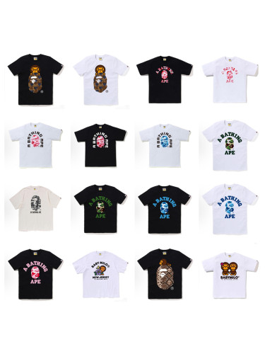 28196950 Baby MILO heart camouflage letter print tee collection 36 colors