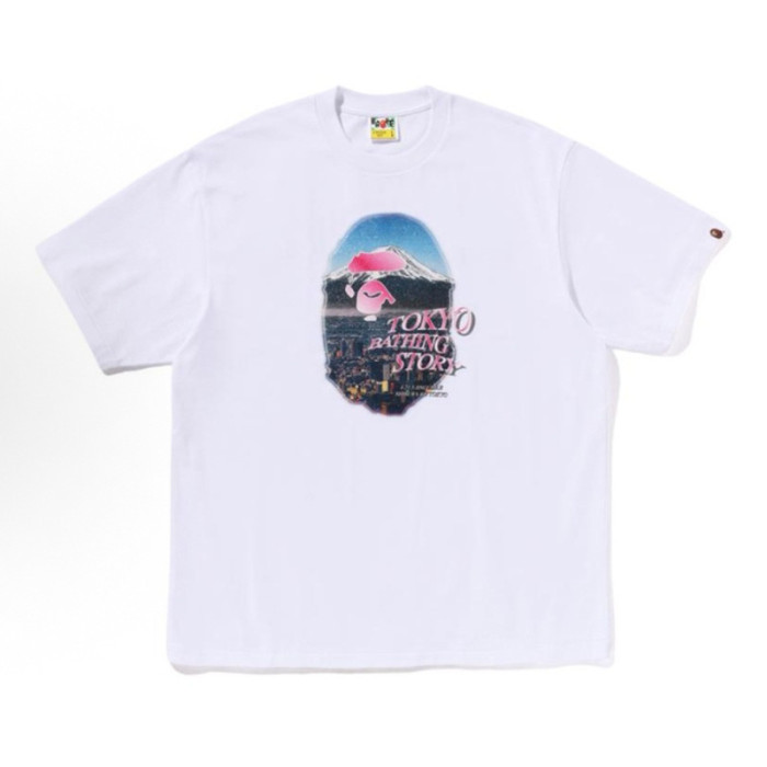 28196996 Scenic Round Medallion Colorful Ape Head Print tee collection 37 colors