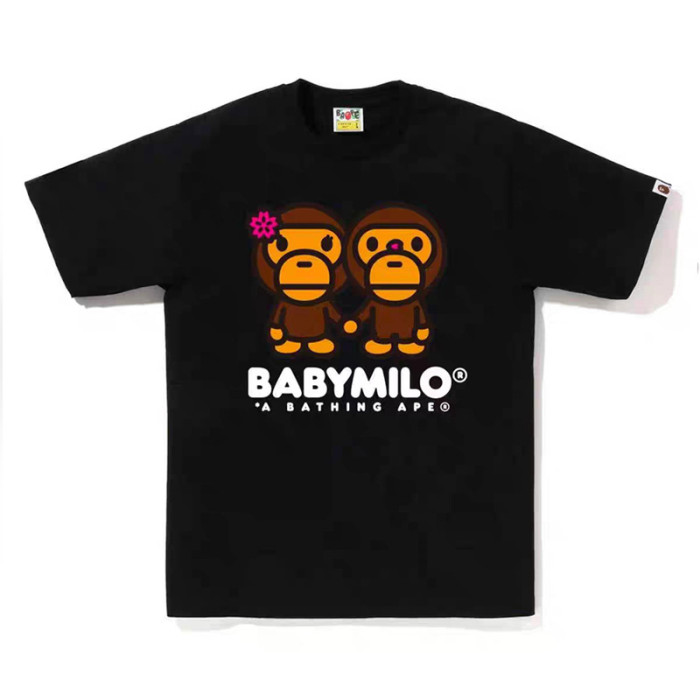 28196950 Baby MILO heart camouflage letter print tee collection 36 colors