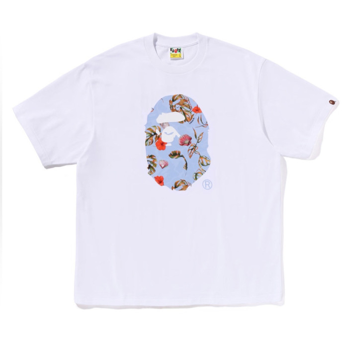 28196996 Scenic Round Medallion Colorful Ape Head Print tee collection 37 colors