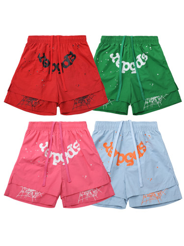 28199456 Letter Print Shorts 4 colors
