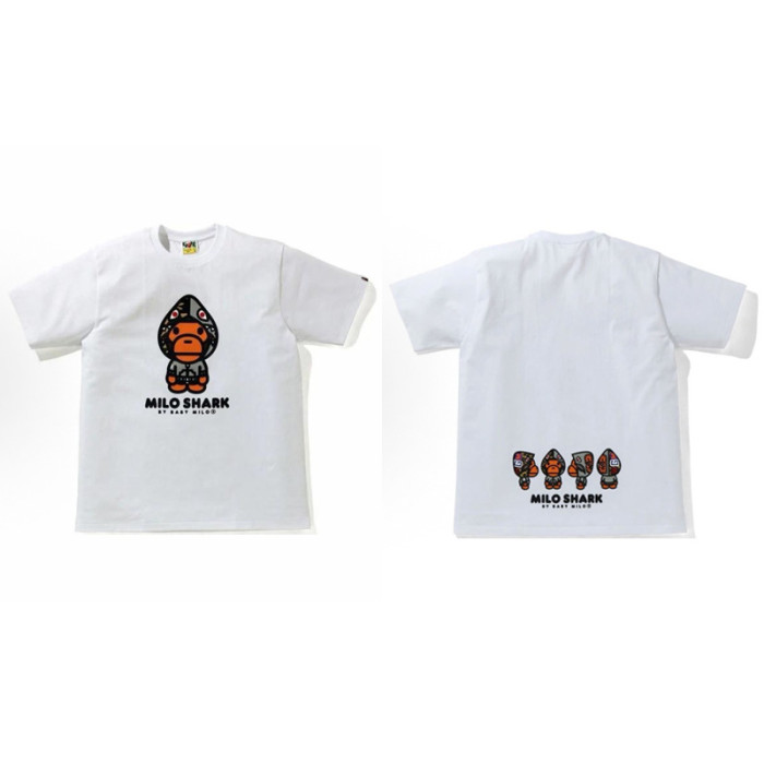 28199410 Hello Kitty & BABY MILO & Tom and Jerry Cartoon Collaboration printed tee 60 colors