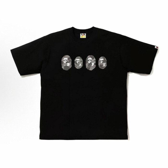 28200991 Year of the Snake Limited Line Ape Head Baby Milo Round Medallion Print tee 49 colors