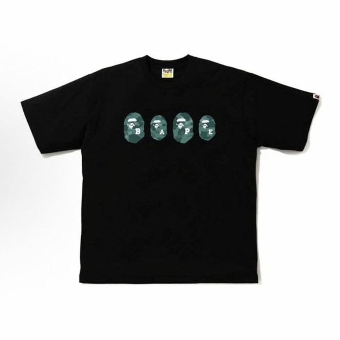 28200991 Year of the Snake Limited Line Ape Head Baby Milo Round Medallion Print tee 49 colors