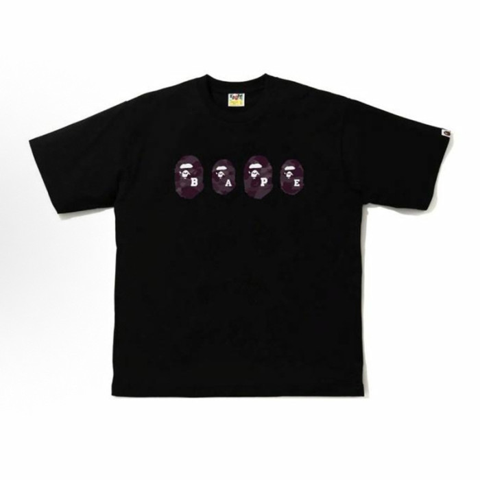 28200991 Year of the Snake Limited Line Ape Head Baby Milo Round Medallion Print tee 49 colors