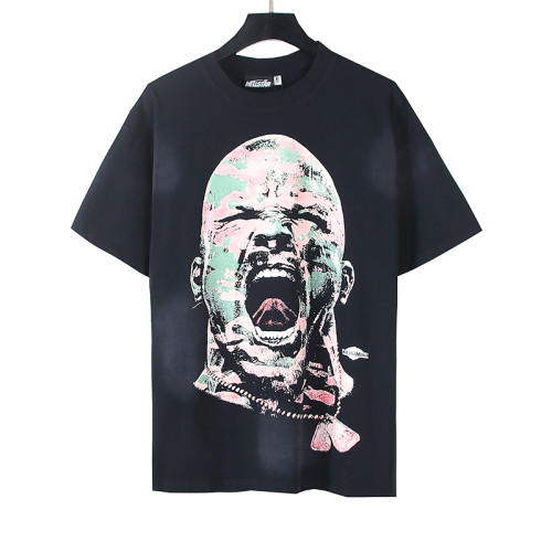 28201120 Shouting portrait Print Washed Version Tee