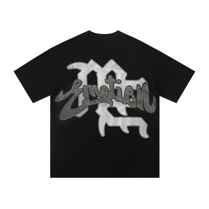 [buy more save more] 28201054 Front and back rhinestone angel print Tee