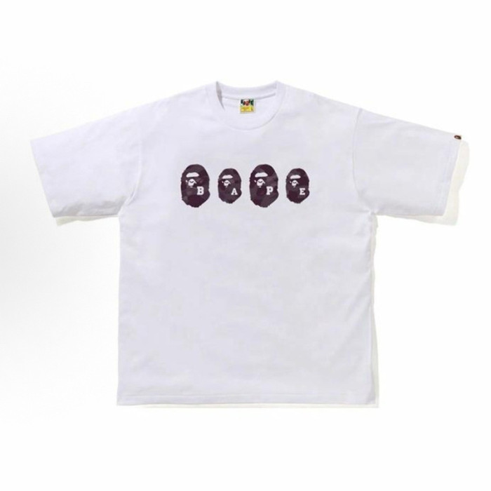 28200991 Year of the Snake Limited Line Ape Head Baby Milo Round Medallion Print tee 49 colors