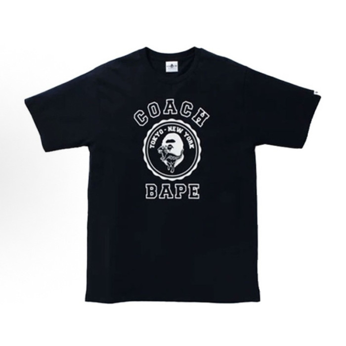 28200991 Year of the Snake Limited Line Ape Head Baby Milo Round Medallion Print tee 49 colors