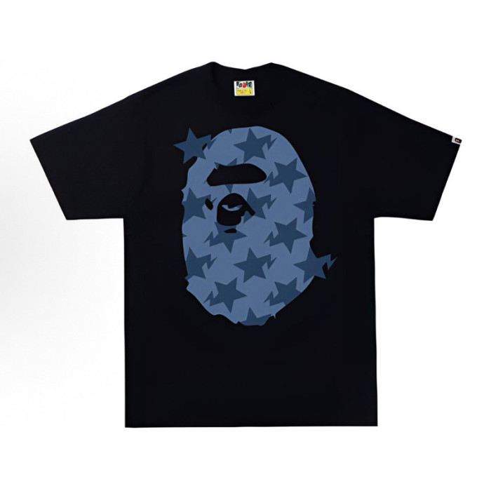 28200991 Year of the Snake Limited Line Ape Head Baby Milo Round Medallion Print tee 49 colors
