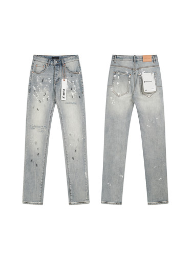28203169 Black and White Splash Jeans