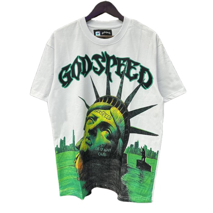 28203957 Drowning Liberty Print Tee 3 colors