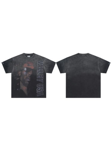 28204466 Glasses man Printed Washed Version Tee