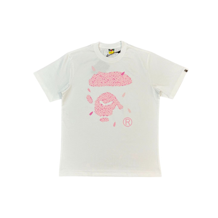 1:1 quality version 28205449 Cherry blossom Ape Print Tee 2 colors